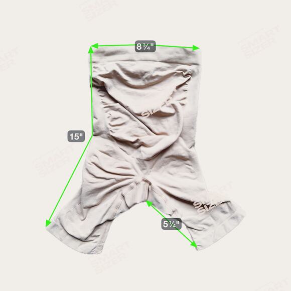 SKIMS Maternity Sculpting Mid Thigh Short S/M Beige Nude Seamless Shapewear - Picture 5 of 5